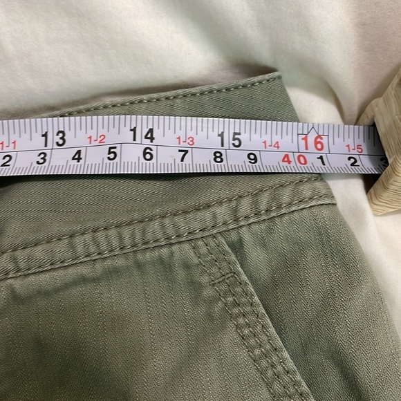 Eddie Bauer |Olive Green |Button Down |ALine |Knee-Length |Casual|Skirt |Size 10 - Picture 13 of 16